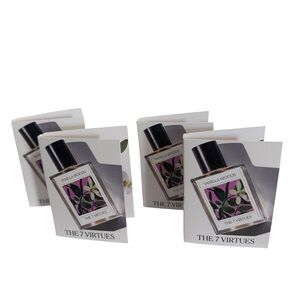 The 7‎ Virtues Vanilla Woods Eau de Parfum 1.7 ML Bundle of 4